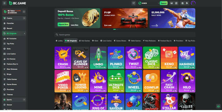 Explore the Exciting World of BC.Game Online Casino